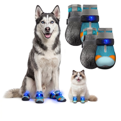 Botas para Perro con Luces LED